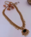 Elegant Emerald Pearl Drop Set