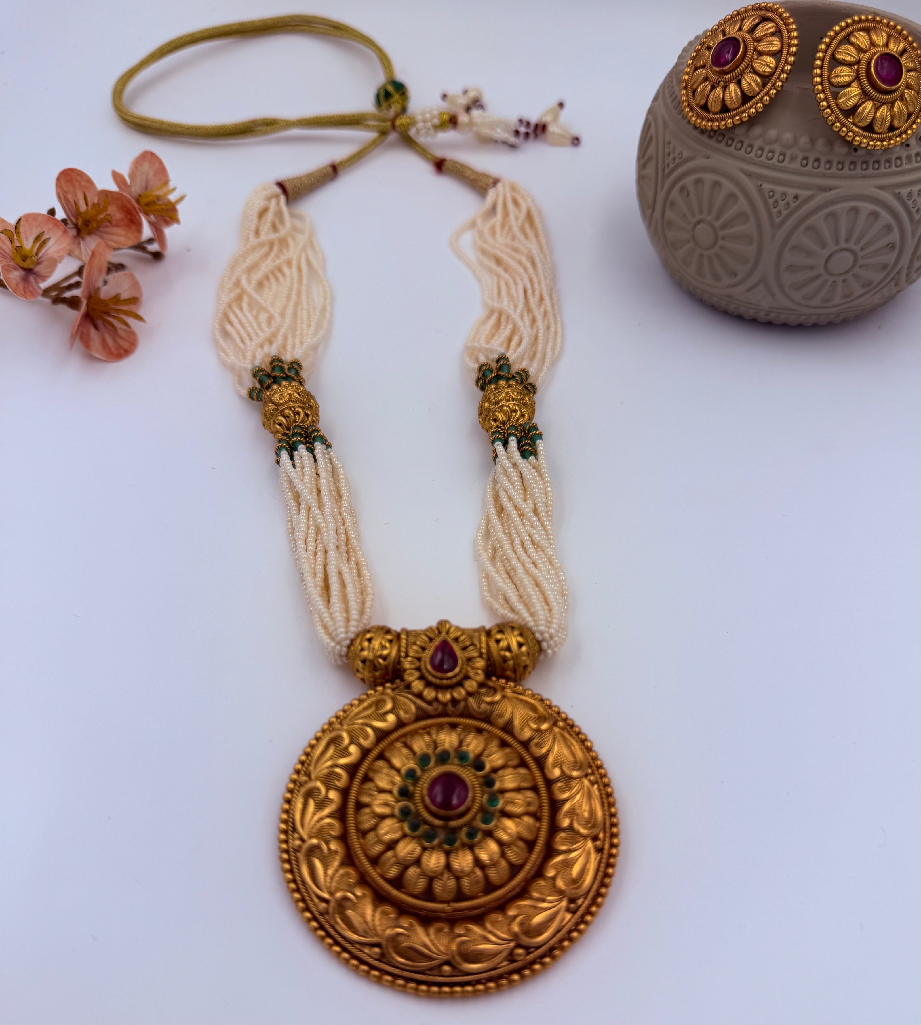 Antique Coin Pendent Necklace