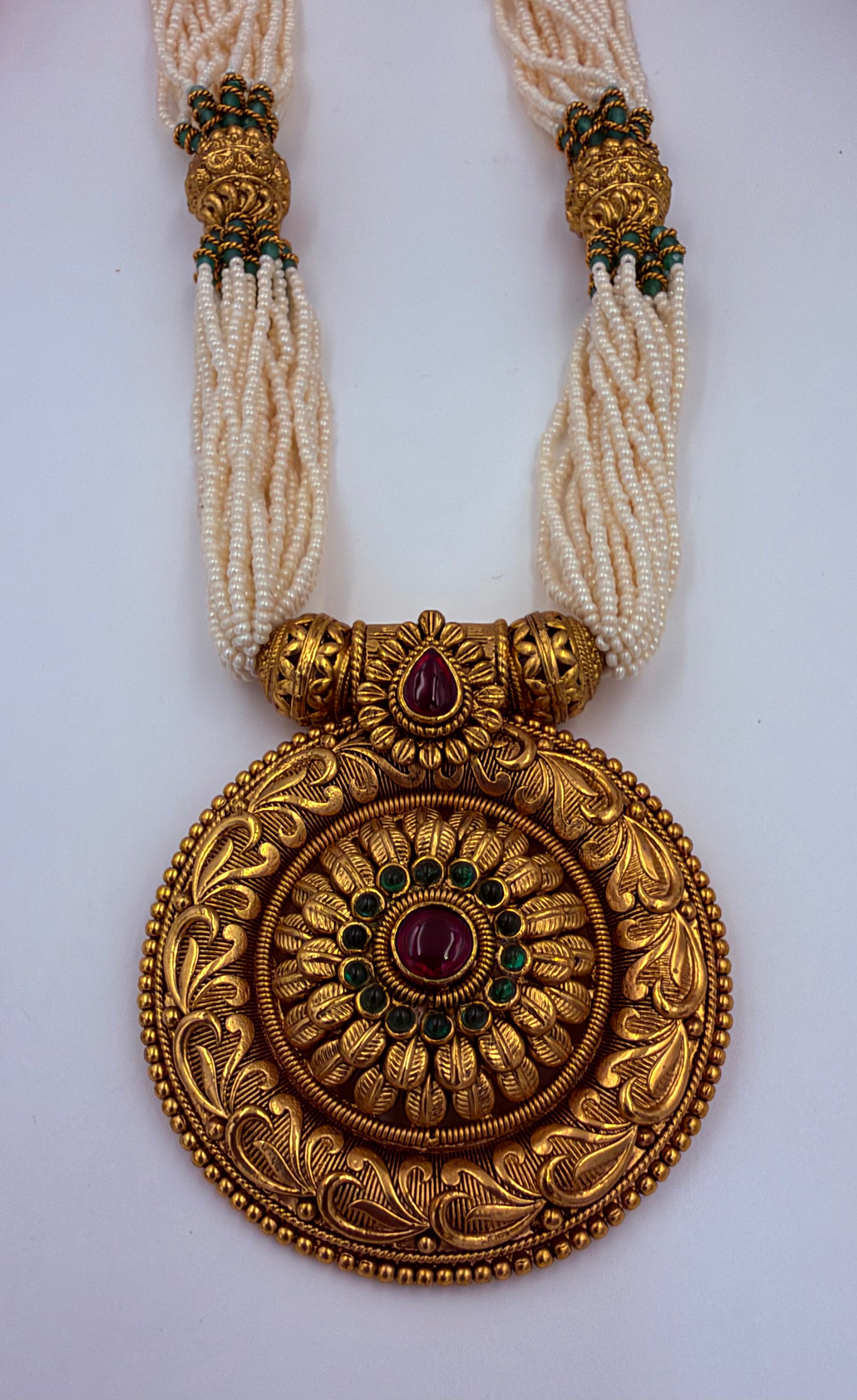 Antique Coin Pendent Necklace