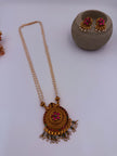 Pearl Beaded Traditional Pendent Set