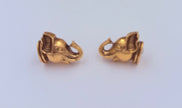 Antique Gold Elephant Design Adjustable Choker Necklace Set