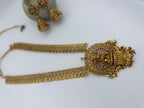 Antique Gold Lakshmi Coin Haram Set