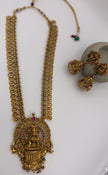 Antique Gold Lakshmi Coin Haram Set