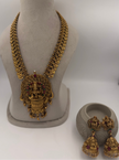 Antique Gold Lakshmi Coin Haram Set