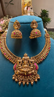 Mahalakshmi Jadau Kundan Temple Set