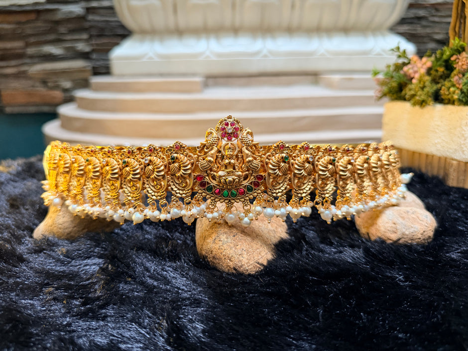 Lakshmi Antique Gold Vaddanam