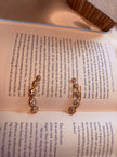 Sparkling Floral Vine Ear Cuff