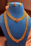 Antique Coin Haram and Necklace Set