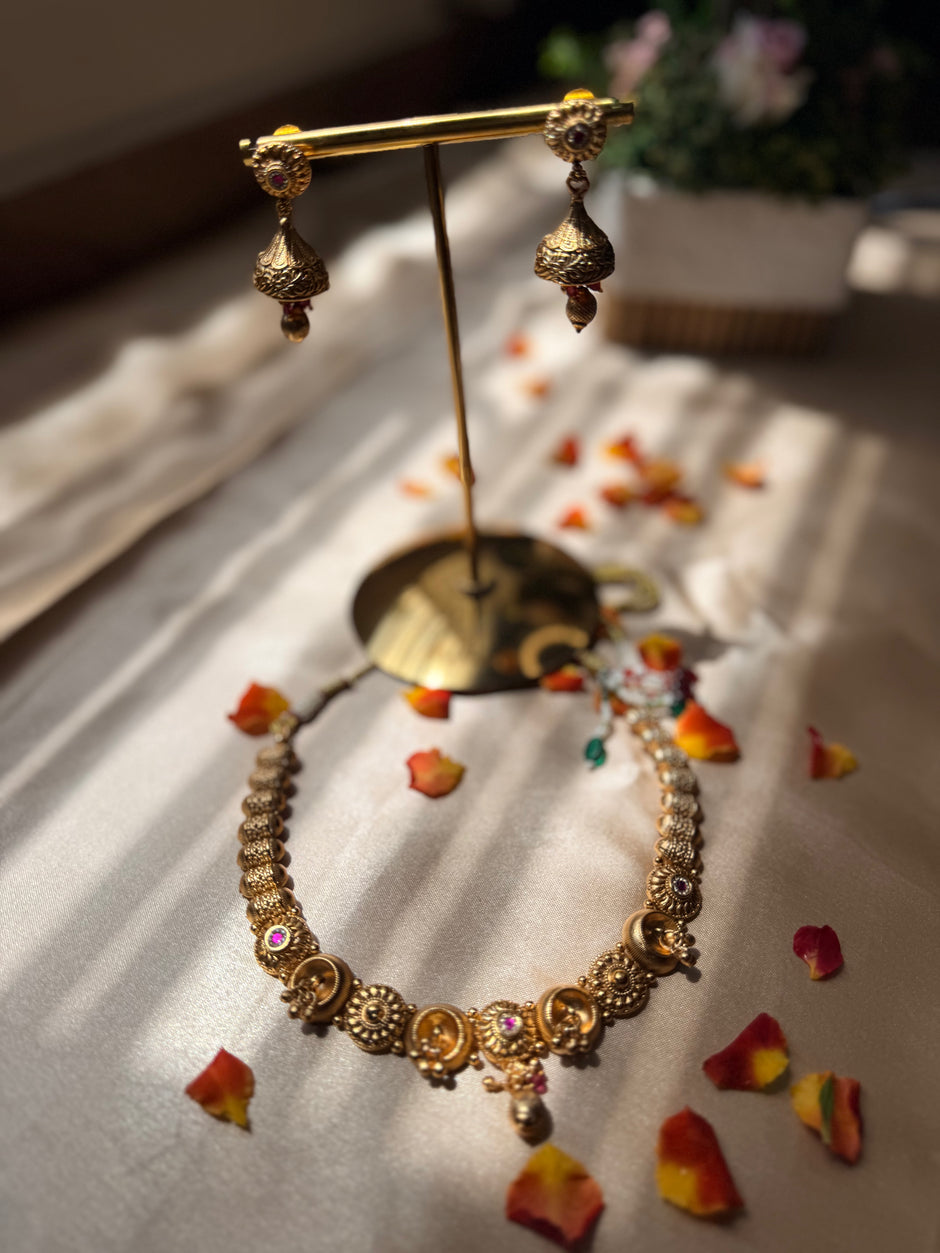 Royal Heritage Kundan Necklace Set