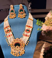 Maharani Pearl Kundan Necklace Set