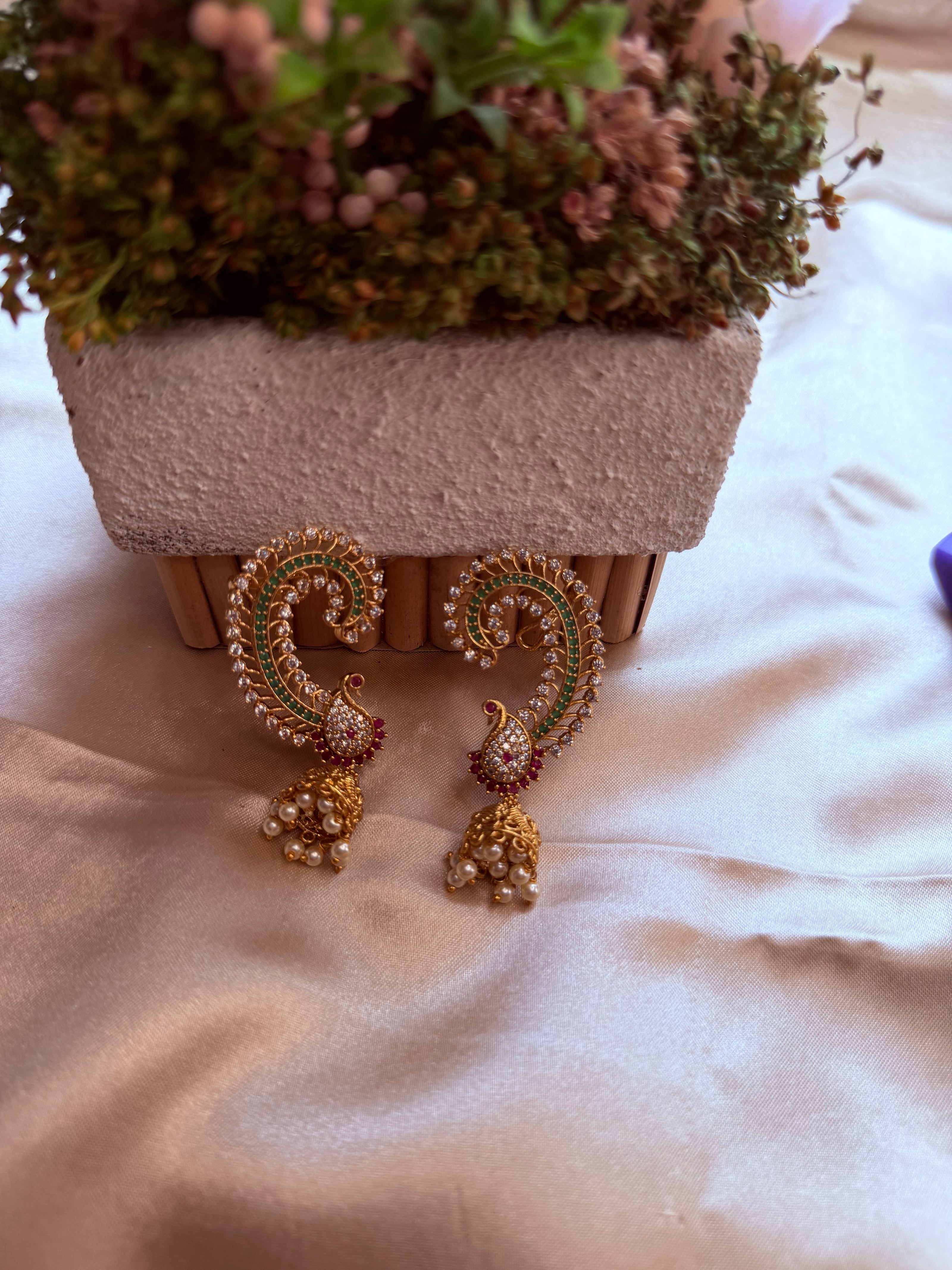 Elegant  Bird Earring Jhumka