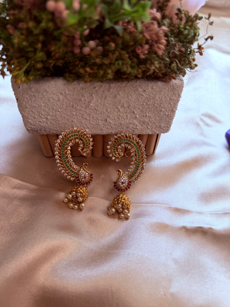 Elegant  Bird Earring Jhumka