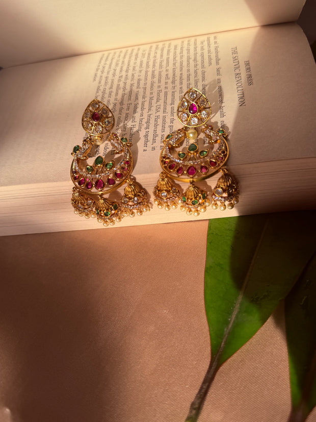 Regal Chandbali Earrings