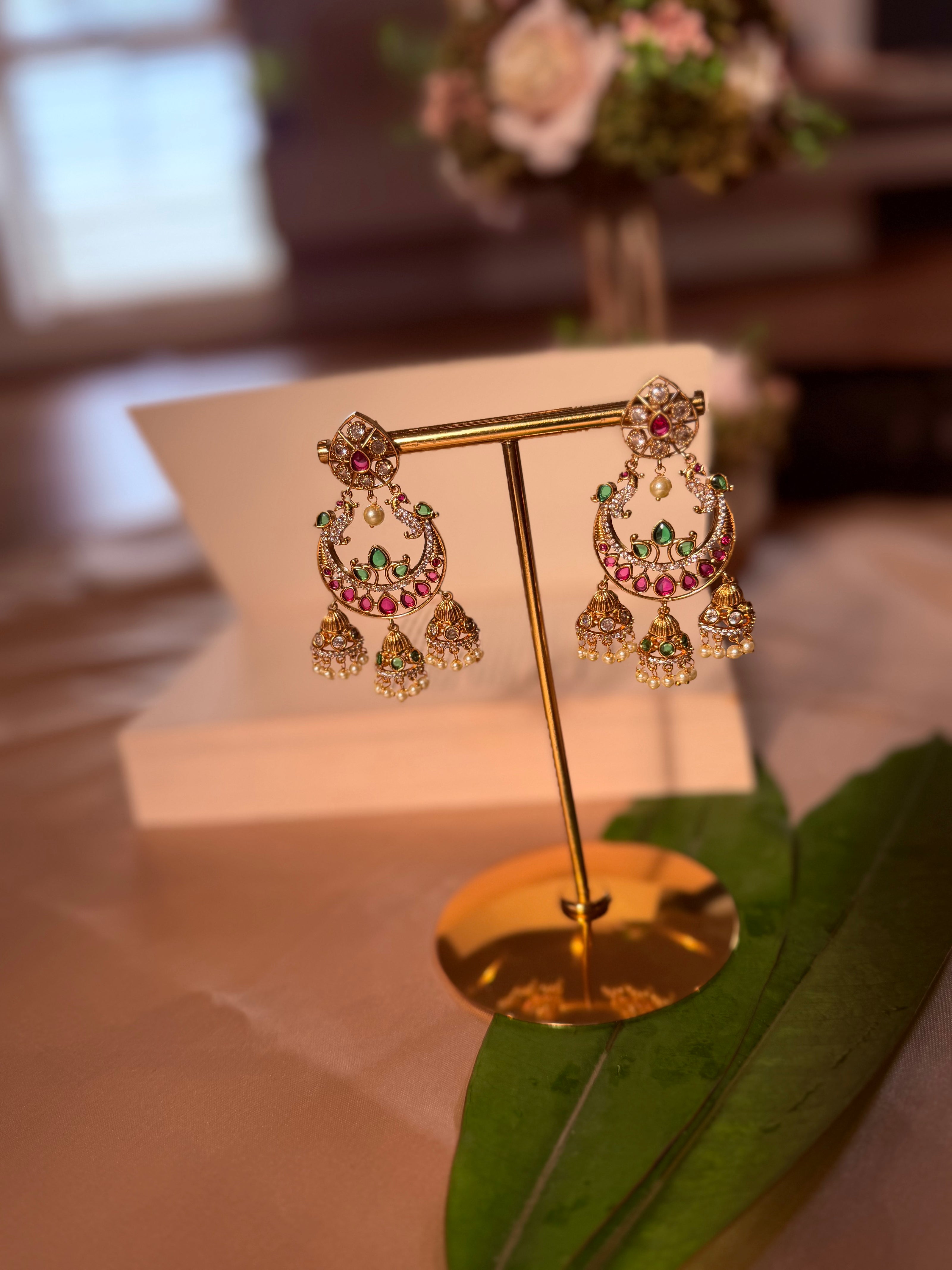 Regal Chandbali Earrings